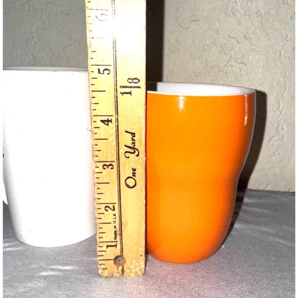Starbucks Coffee Mug Set Of 3 - Fresh Roasted Logo 12oz Tall & Orange Tumbler - Picture 12 of 14